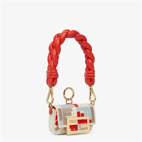 fendi canvas backpack bag charm|Women's Nano Baguette Charm .